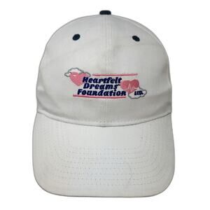 Hit Baseball Cap White One Size Heartfelt Dreams Foundation Tito's Strapback hat